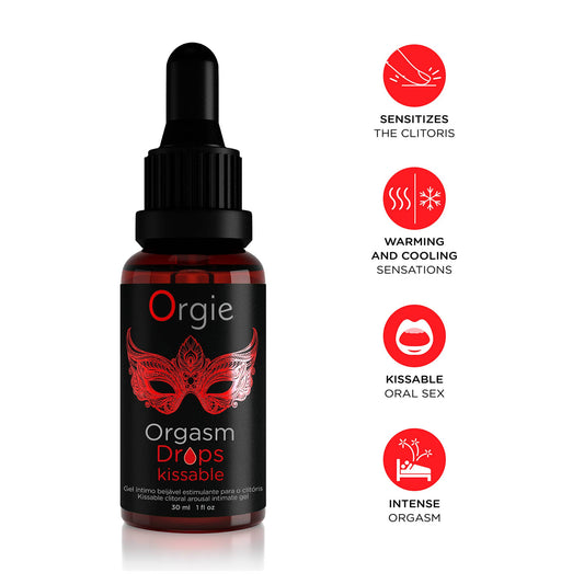 Orgasm Drops Kissable de Orgie